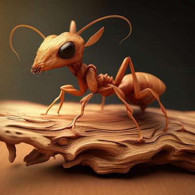 3D model Calyptomyrmex kaurus (STL)